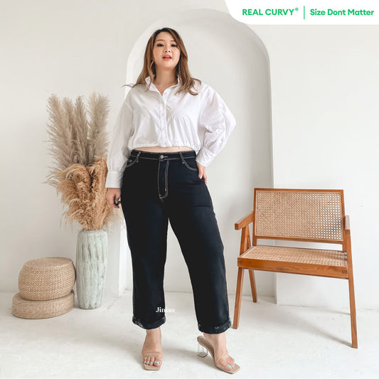 JINISO - Jumbo Boyfriend Jeans 1327  REAL CURVY