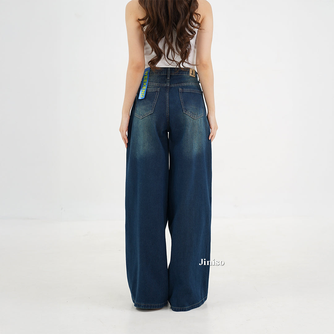 JINISO - Highwaist Oversize Baggy Loose Jeans 687 WEEKEND