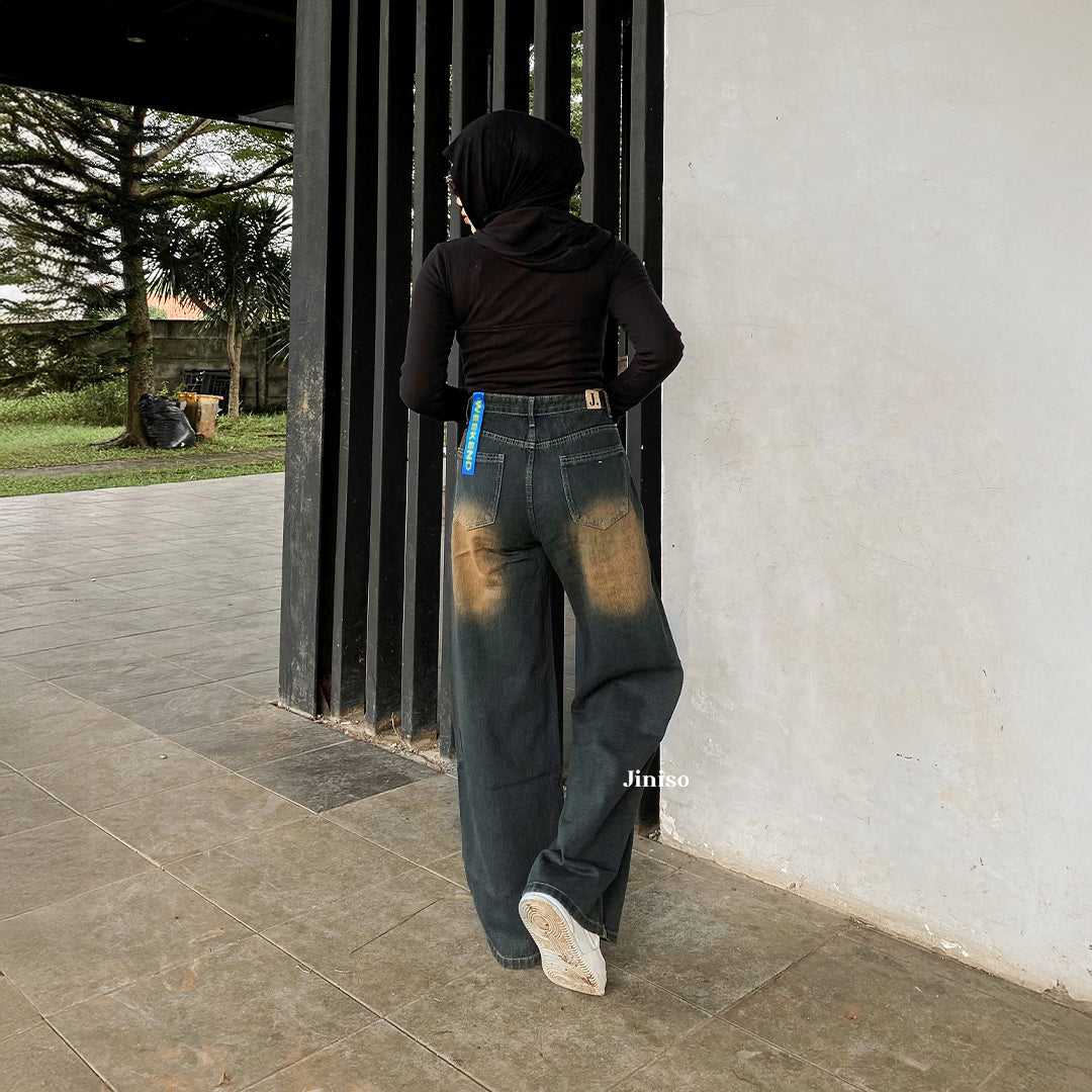 JINISO - Highwaist Oversize Baggy Loose Jeans 776 WEEKEND