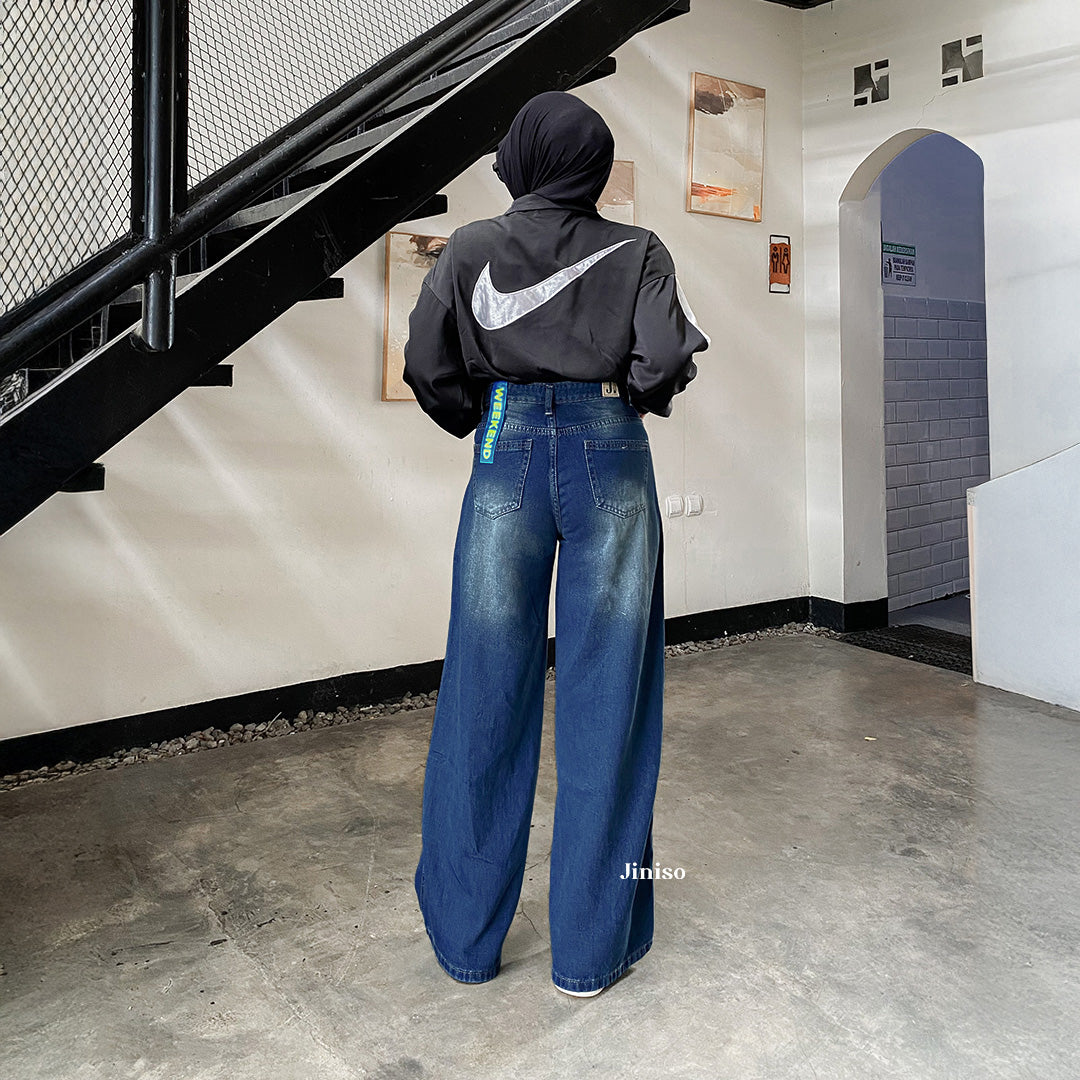 JINISO - Highwaist Oversize Baggy Loose Jeans 687 WEEKEND