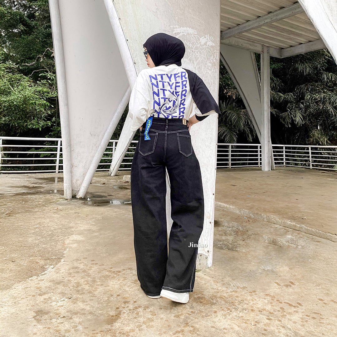 JINISO - Highwaist Oversize Baggy Loose Jeans 675 WEEKEND