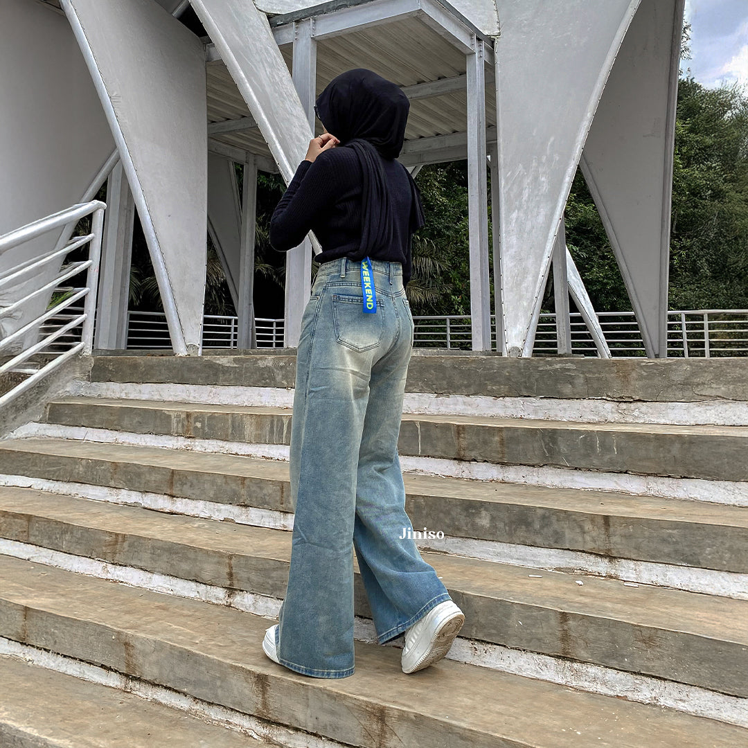 JINISO - Highwaist Oversize Baggy Loose Jeans 775 WEEKEND