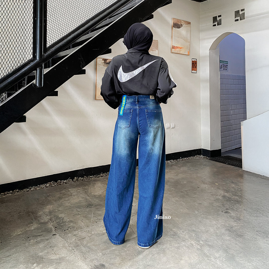 JINISO - Highwaist Oversize Baggy Loose Jeans 687 WEEKEND