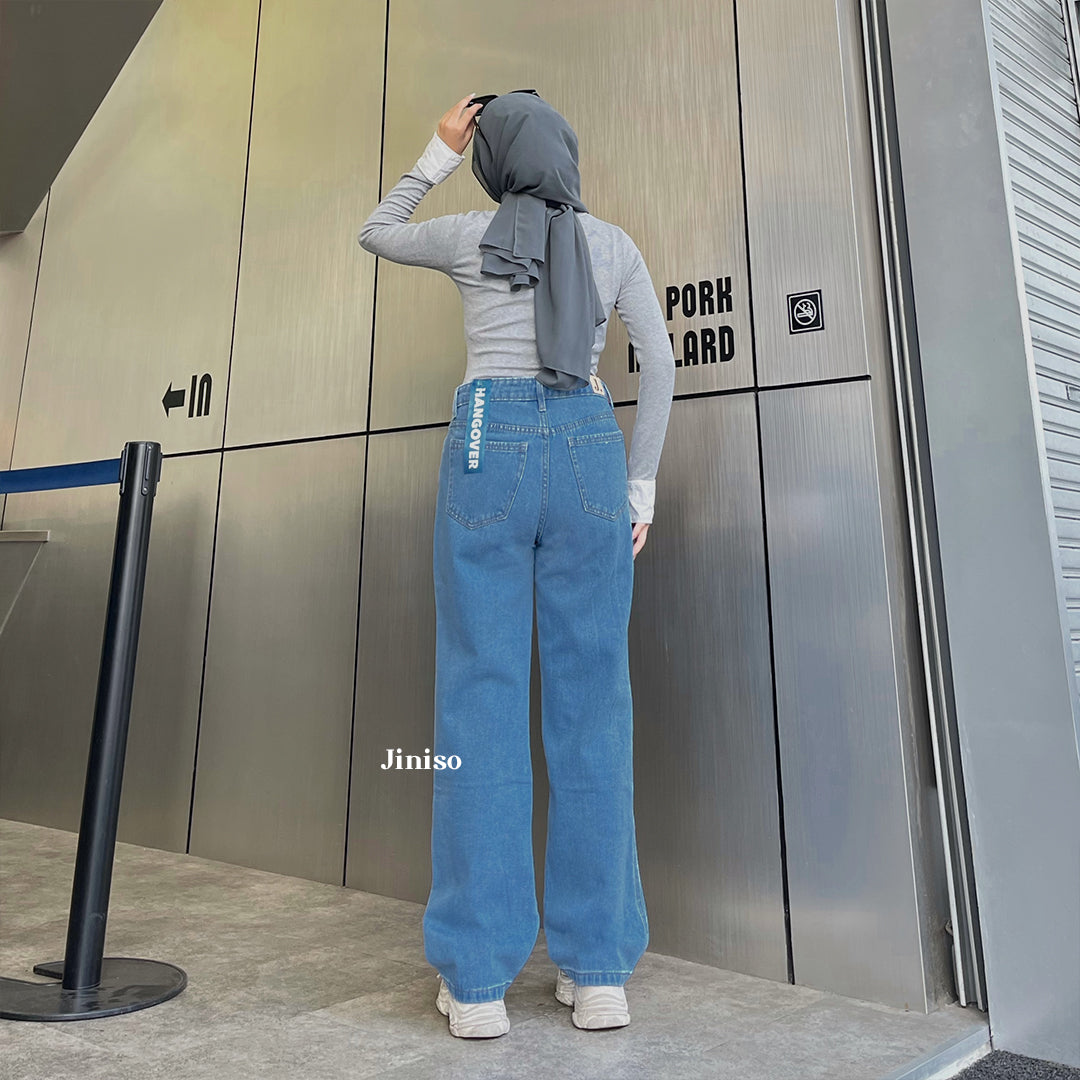 JINISO - Highwaist Loose Jeans 815 HANGOVER