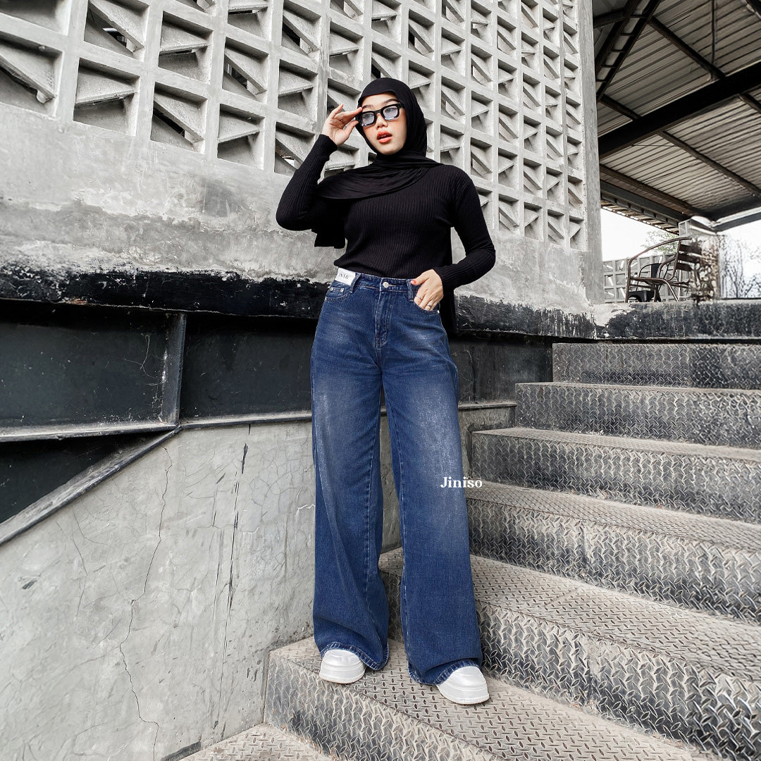 JINISO - Highwaist Oversize Baggy Loose Jeans 689 WEEKEND