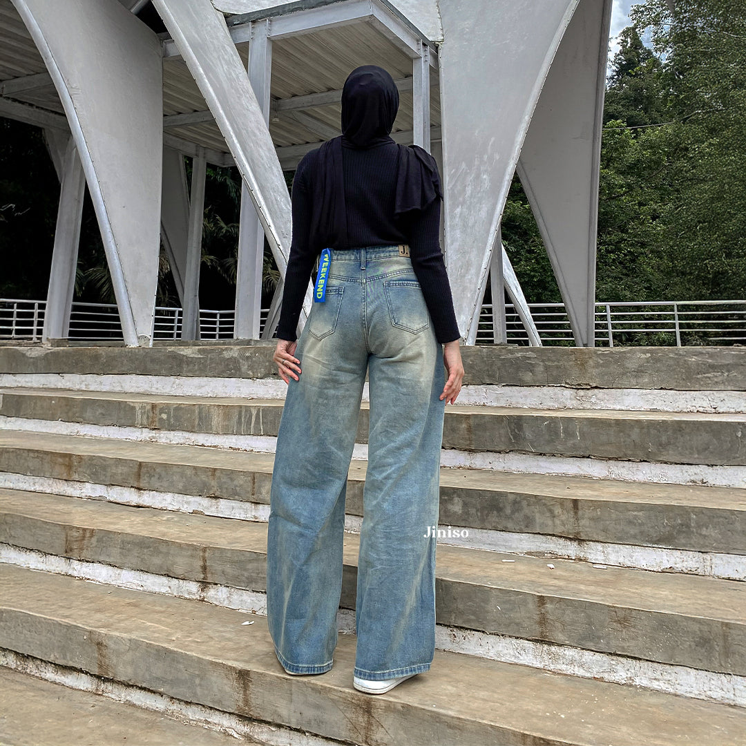 JINISO - Highwaist Oversize Baggy Loose Jeans 775 WEEKEND