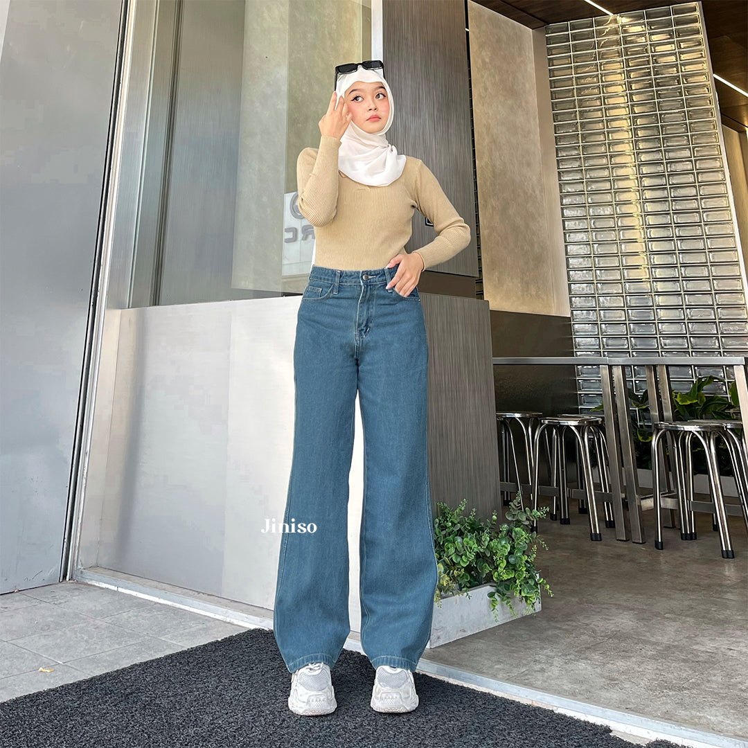 JINISO - Highwaist Loose Jeans 817 HANGOVER