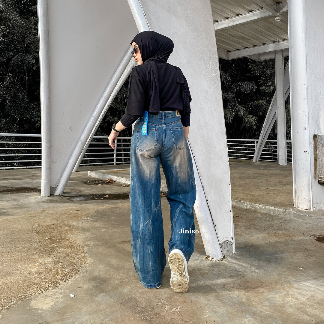 JINISO - Highwaist Oversize Baggy Loose Jeans 750 WEEKEND