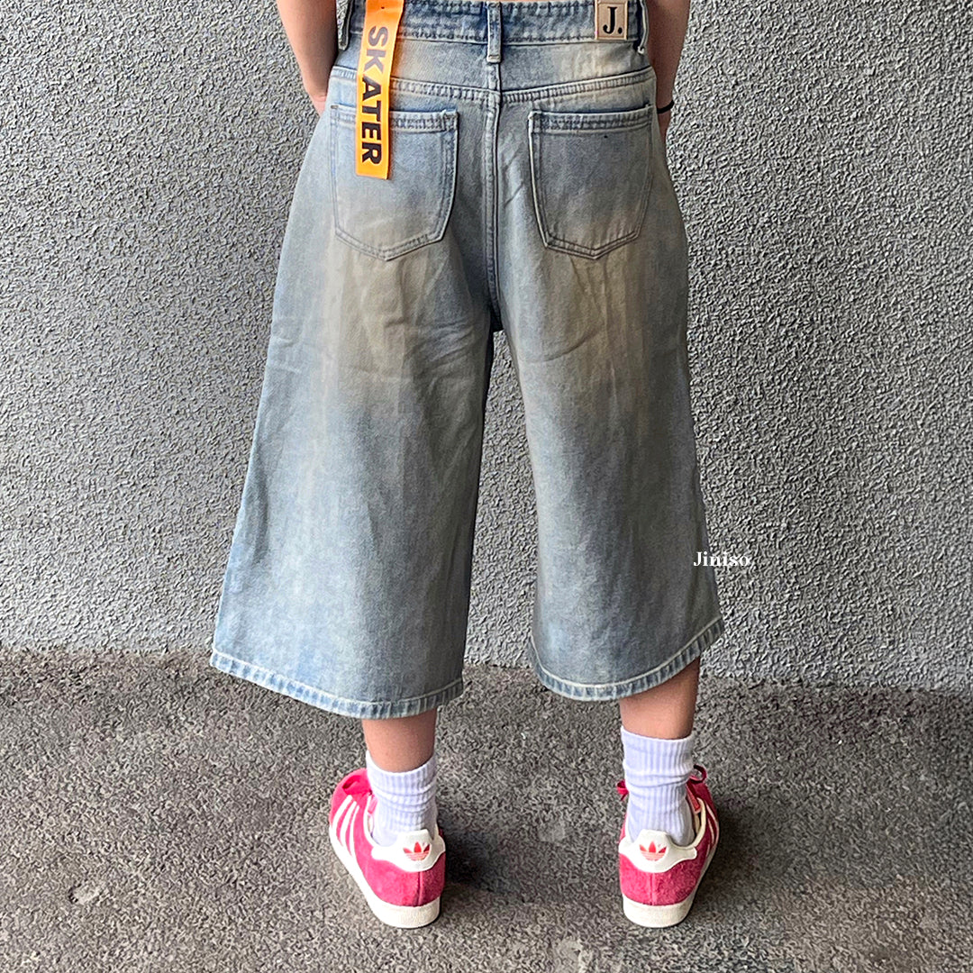 JINISO - Jorts Baggy Short Jeans 302 SKATER