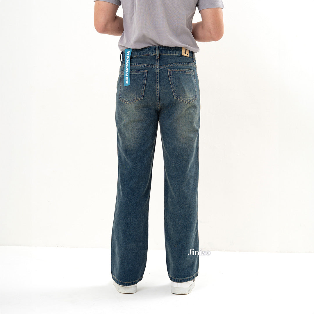 JINISO Loose Denim Jeans Pria 875