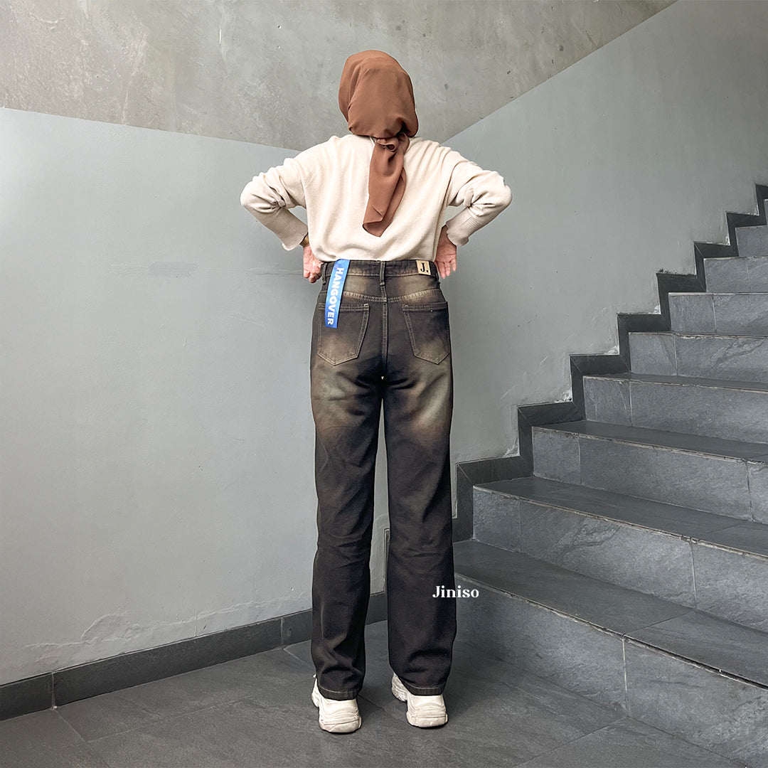 JINISO - Highwaist Loose Jeans 873 HANGOVER