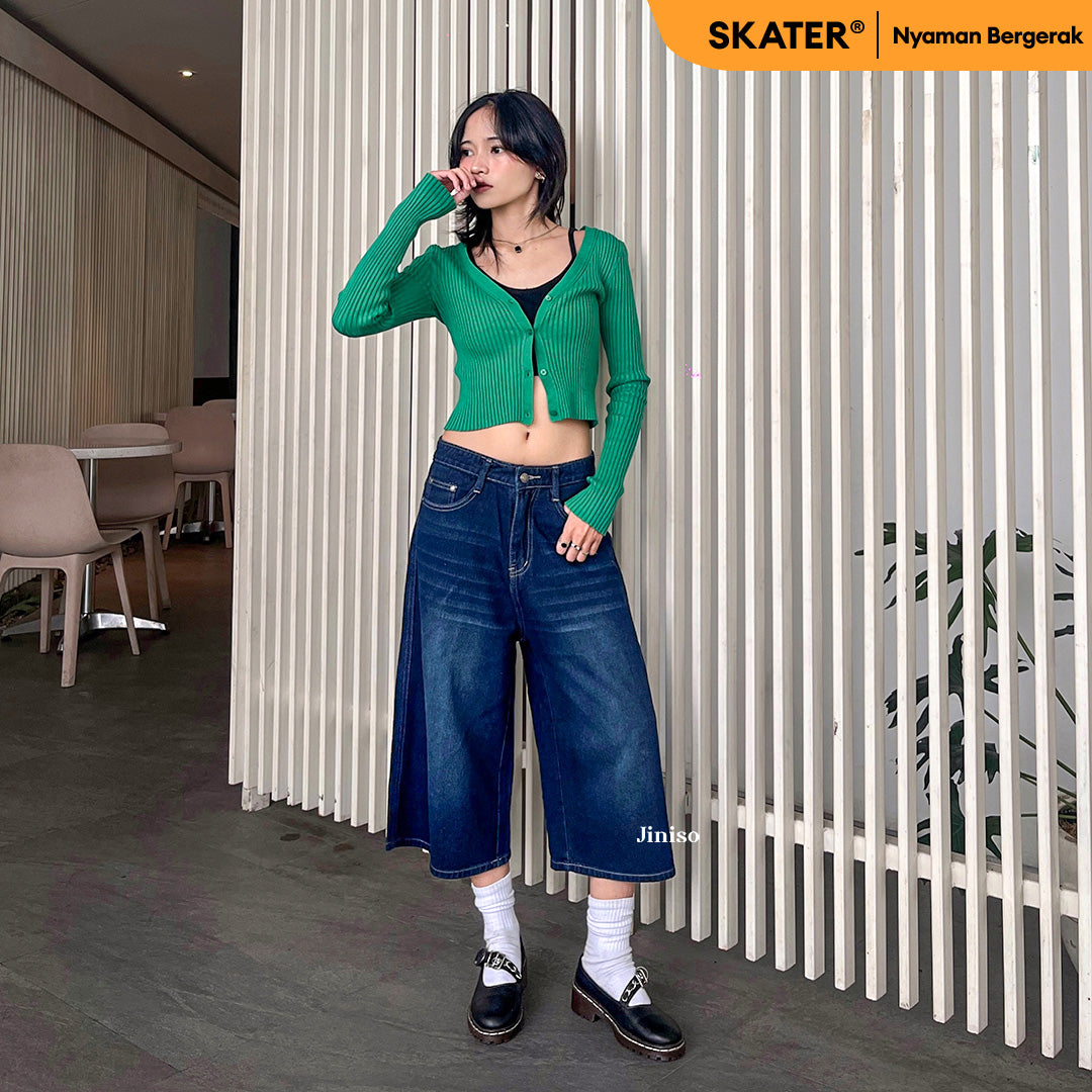 JINISO - Jorts Baggy Short Jeans 301 SKATER