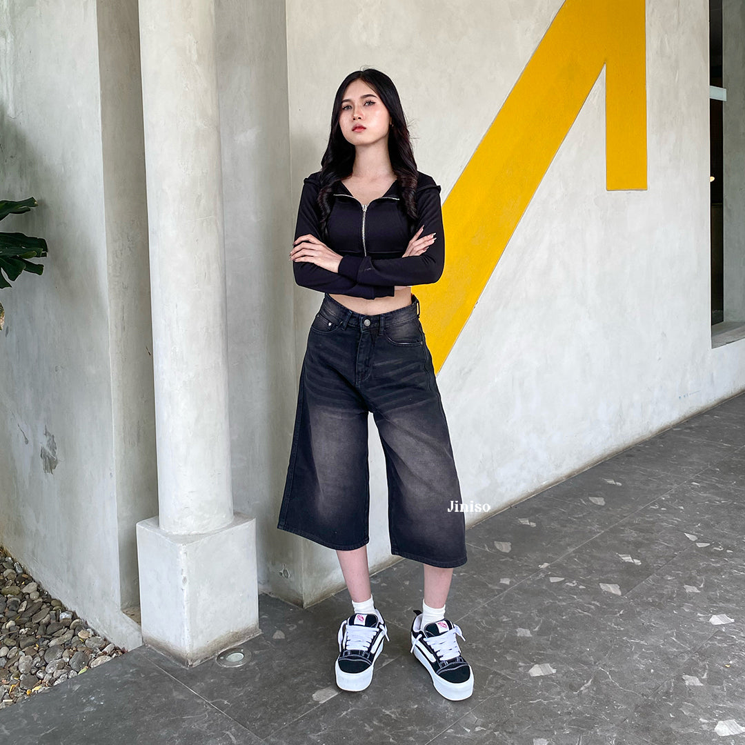 JINISO - Jorts Baggy Short Jeans 303 SKATER