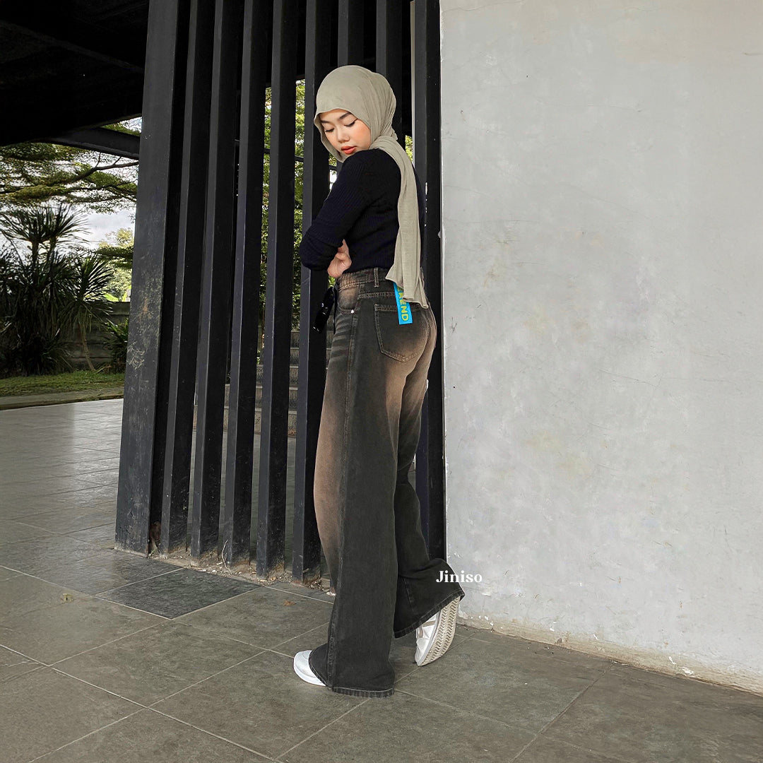 JINISO - Highwaist Oversize Baggy Loose Jeans 753 WEEKEND