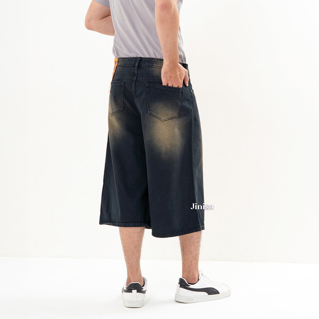 JINISO Jorts Baggy Short Jeans Pria 304