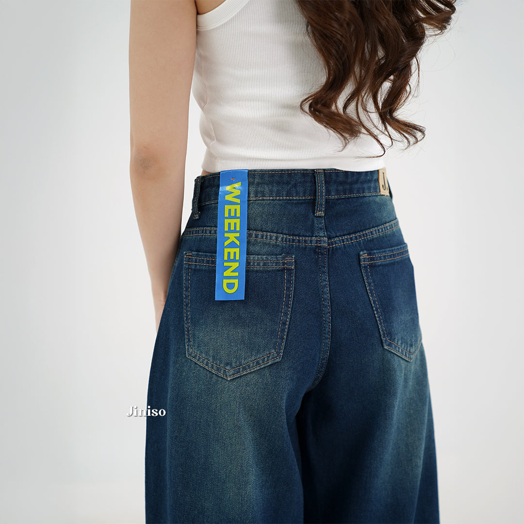 JINISO - Highwaist Oversize Baggy Loose Jeans 687 WEEKEND