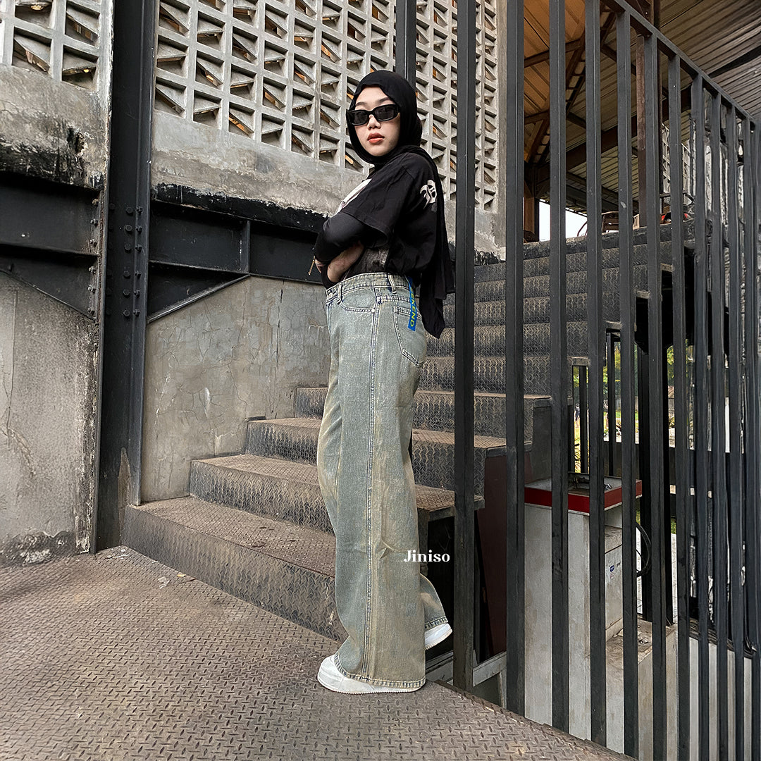 JINISO - Highwaist Oversize Baggy Loose Jeans 770 WEEKEND
