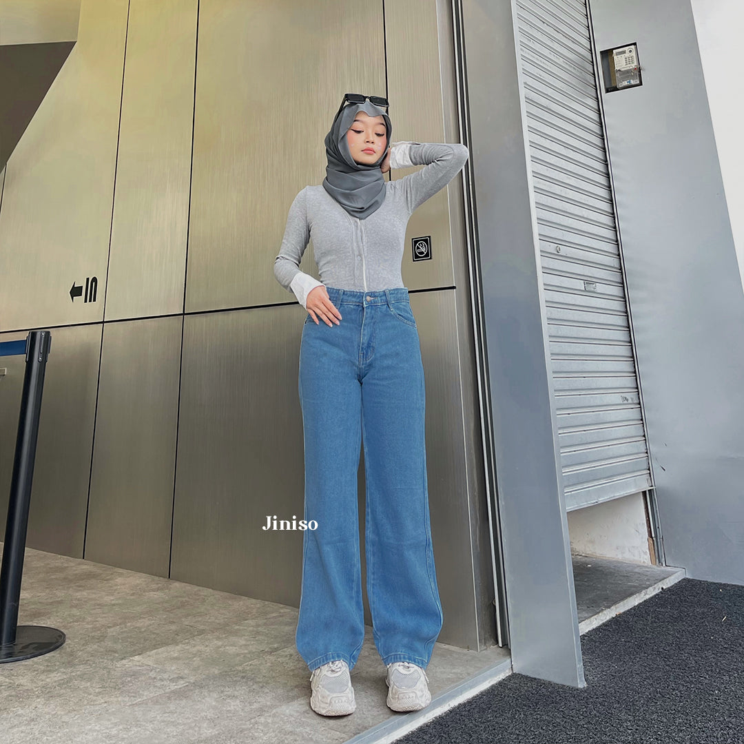 JINISO - Highwaist Loose Jeans 815 HANGOVER