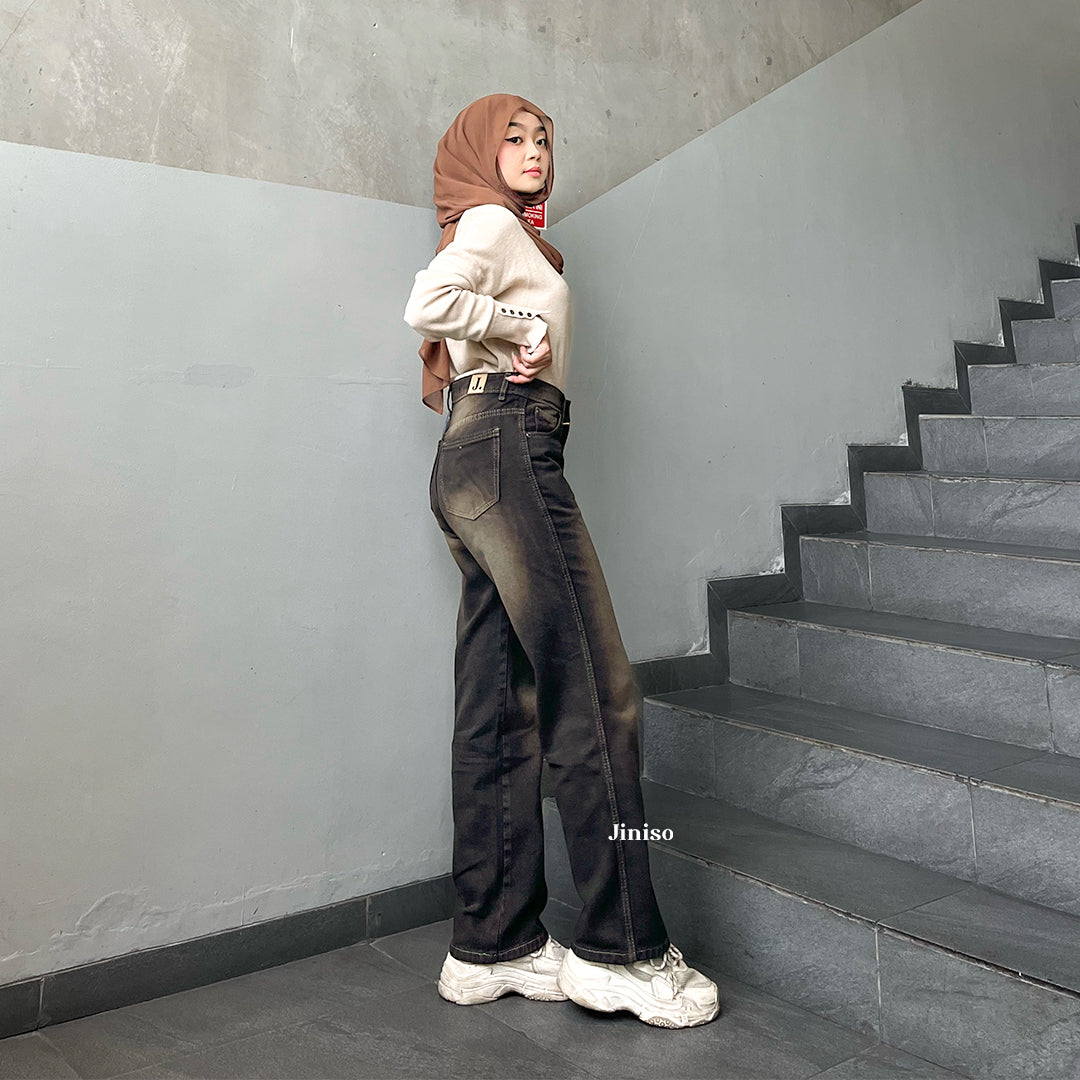 JINISO - Highwaist Loose Jeans 873 HANGOVER