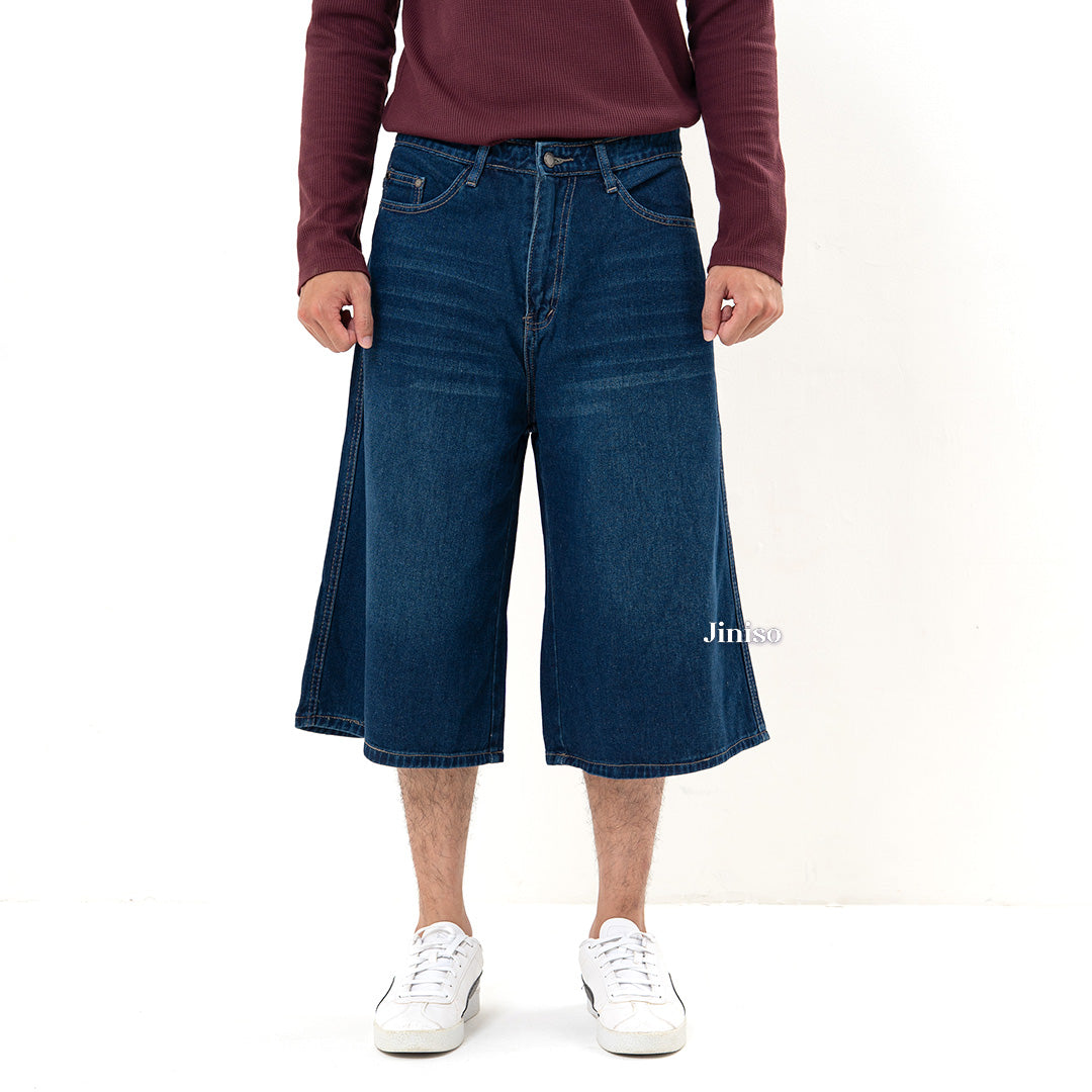 JINISO Jorts Baggy Short Jeans Pria 301