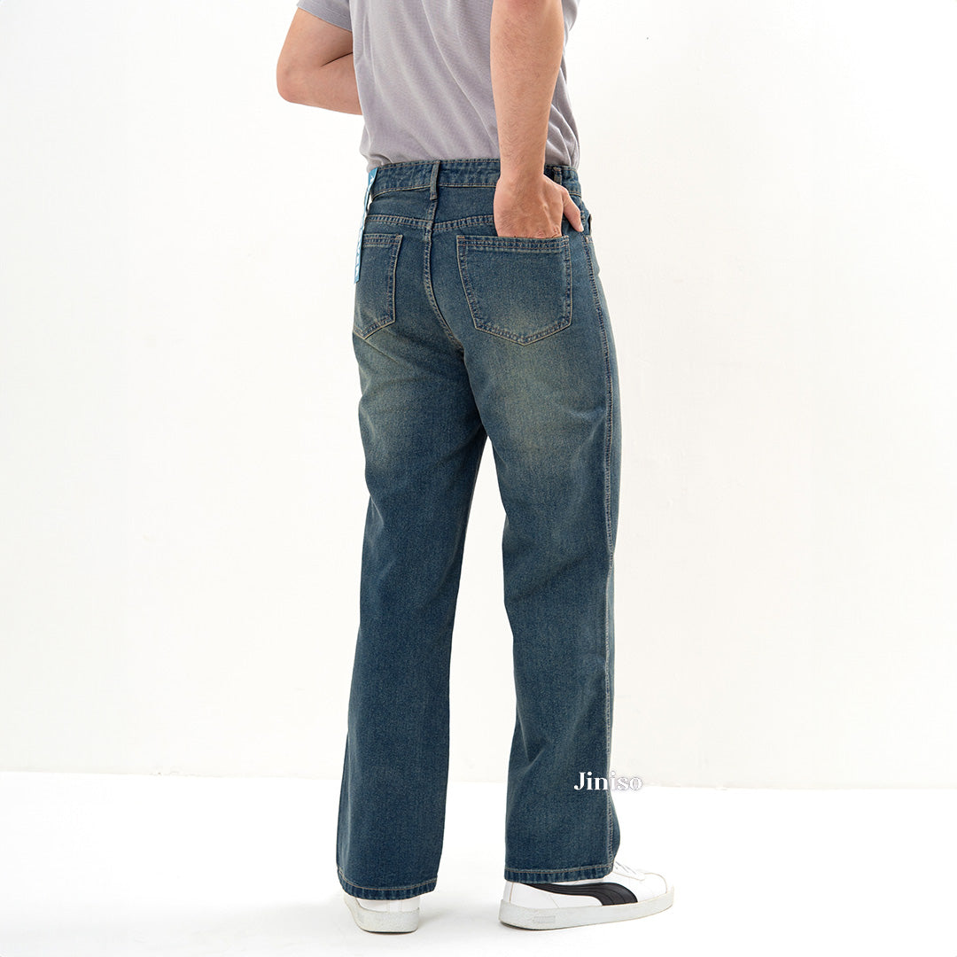 JINISO Loose Denim Jeans Pria 875