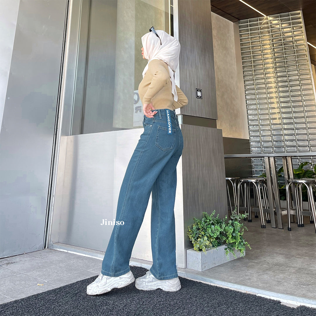 JINISO - Highwaist Loose Jeans 817 HANGOVER