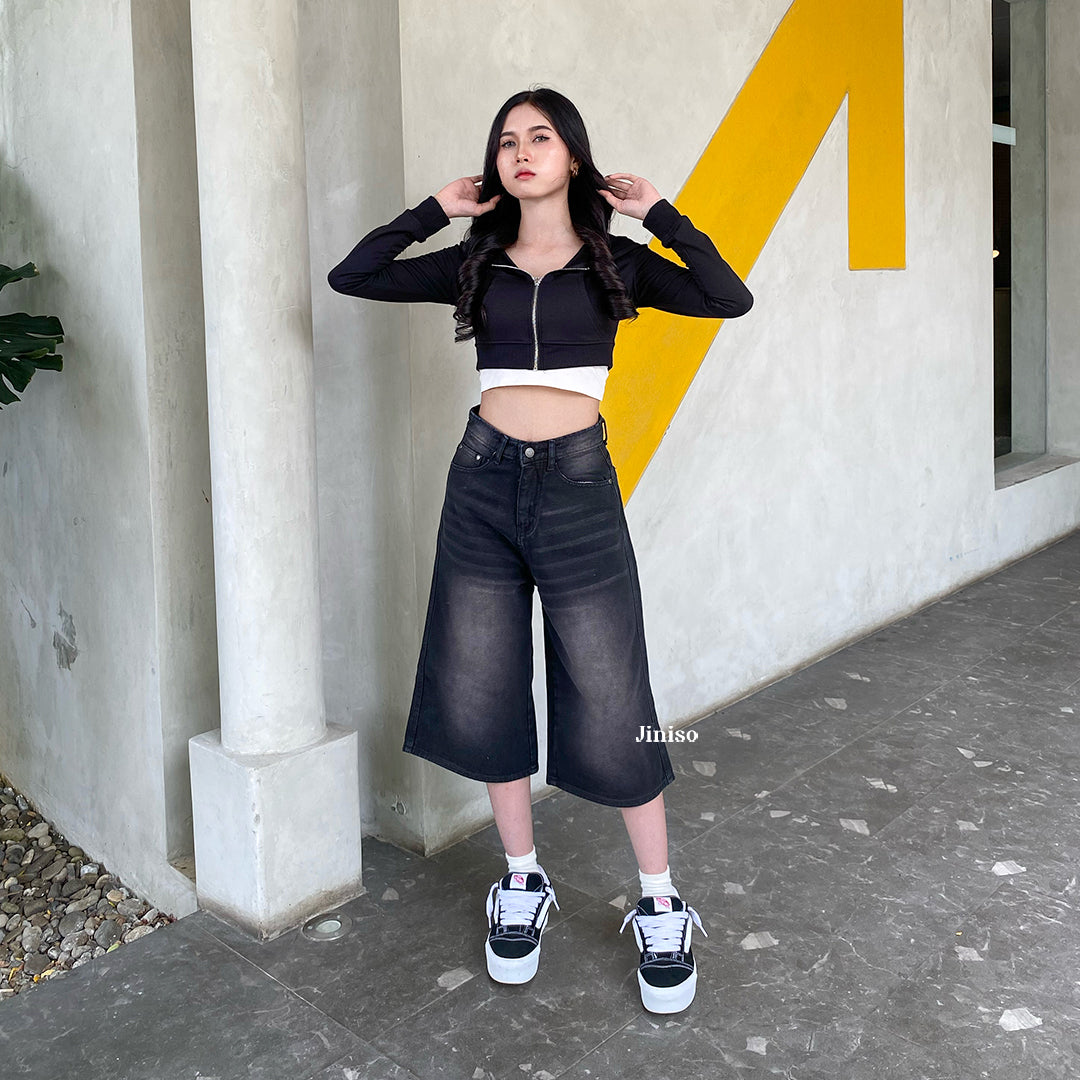 JINISO - Jorts Baggy Short Jeans 303 SKATER