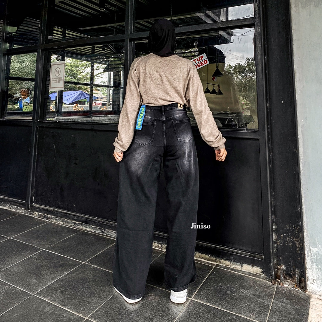 JINISO - Highwaist Oversize Baggy Loose Jeans 781 WEEKEND