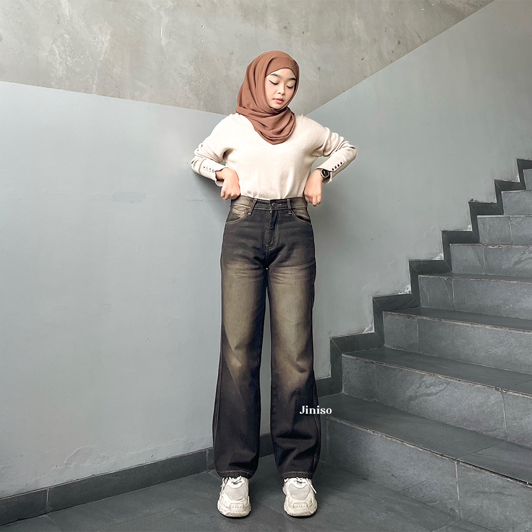 JINISO - Highwaist Loose Jeans 873 HANGOVER