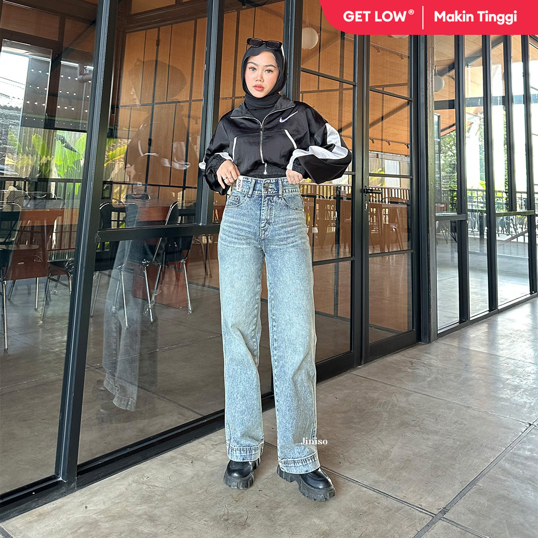 JINISO Highwaist Baggy Jeans 580 GET LOW