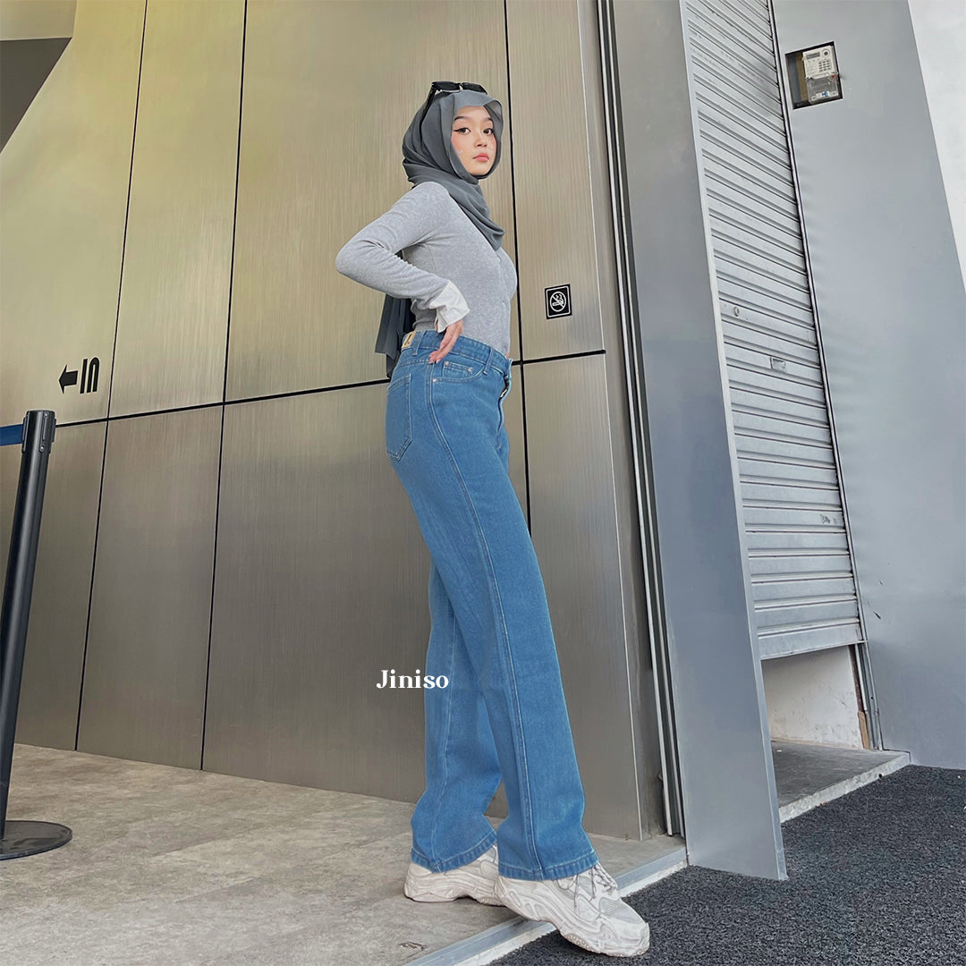 JINISO - Highwaist Loose Jeans 815 HANGOVER