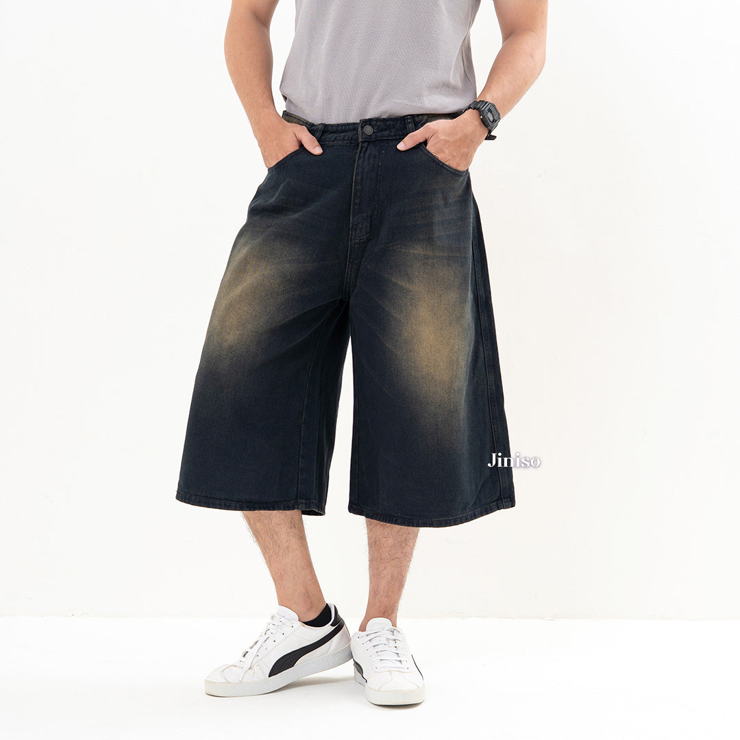 JINISO Jorts Baggy Short Jeans Pria 304