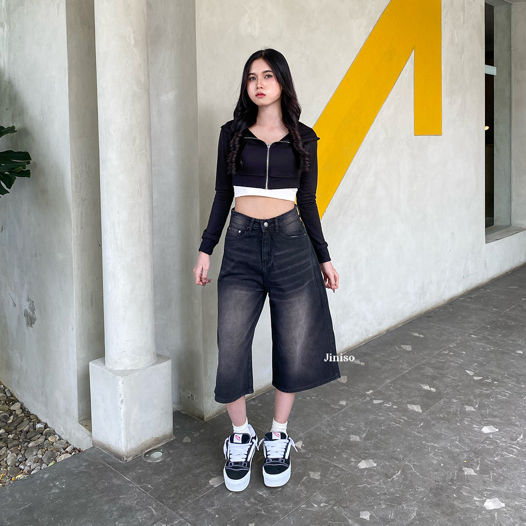 JINISO - Jorts Baggy Short Jeans 303 SKATER