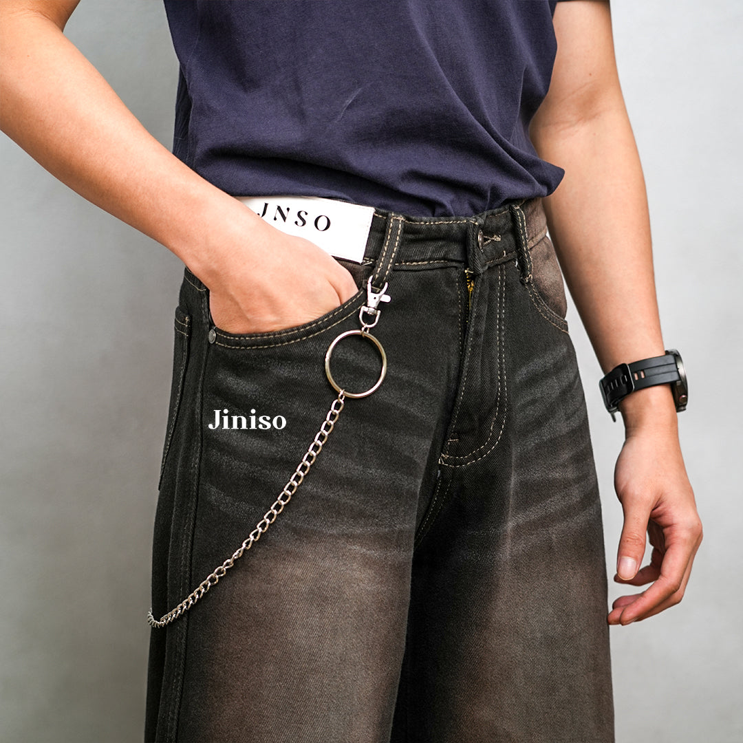 JINISO - Rantai Celana Jeans Chain Ring Belt Pria