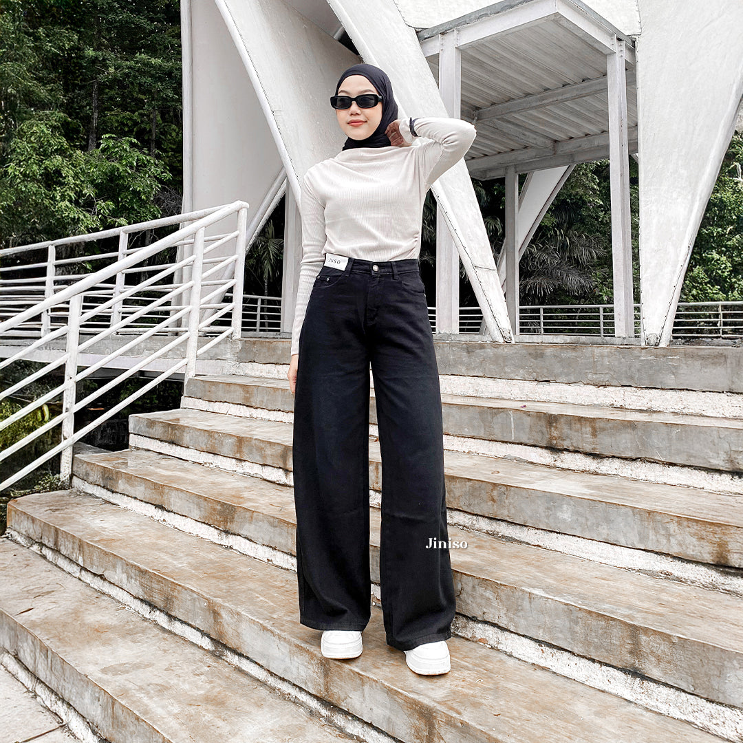 JINISO - Highwaist Oversize Baggy Loose Jeans 676 WEEKEND