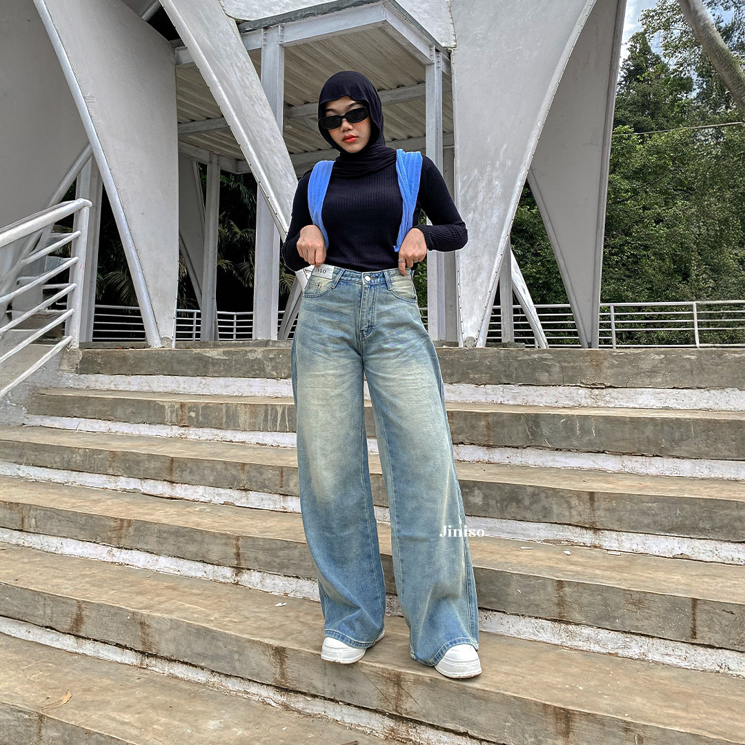 JINISO - Highwaist Oversize Baggy Loose Jeans 775 WEEKEND