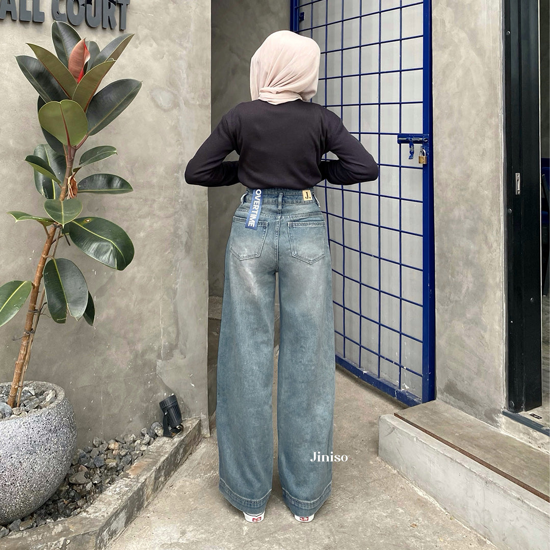 JINISO - Ultra Highwaist Baggy Loose Jeans 666 OVERTIME
