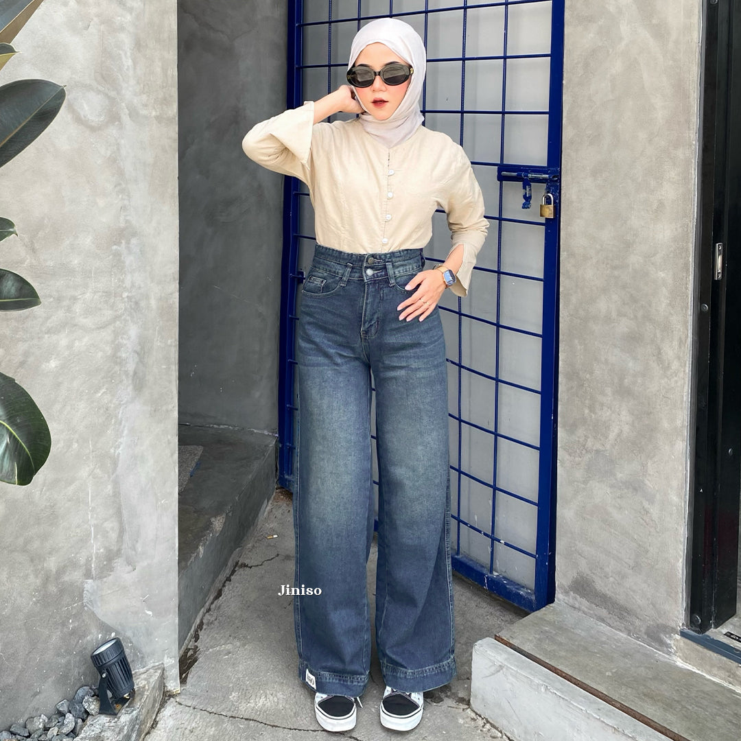 JINISO - Ultra Highwaist Baggy Loose Jeans 669 OVERTIME