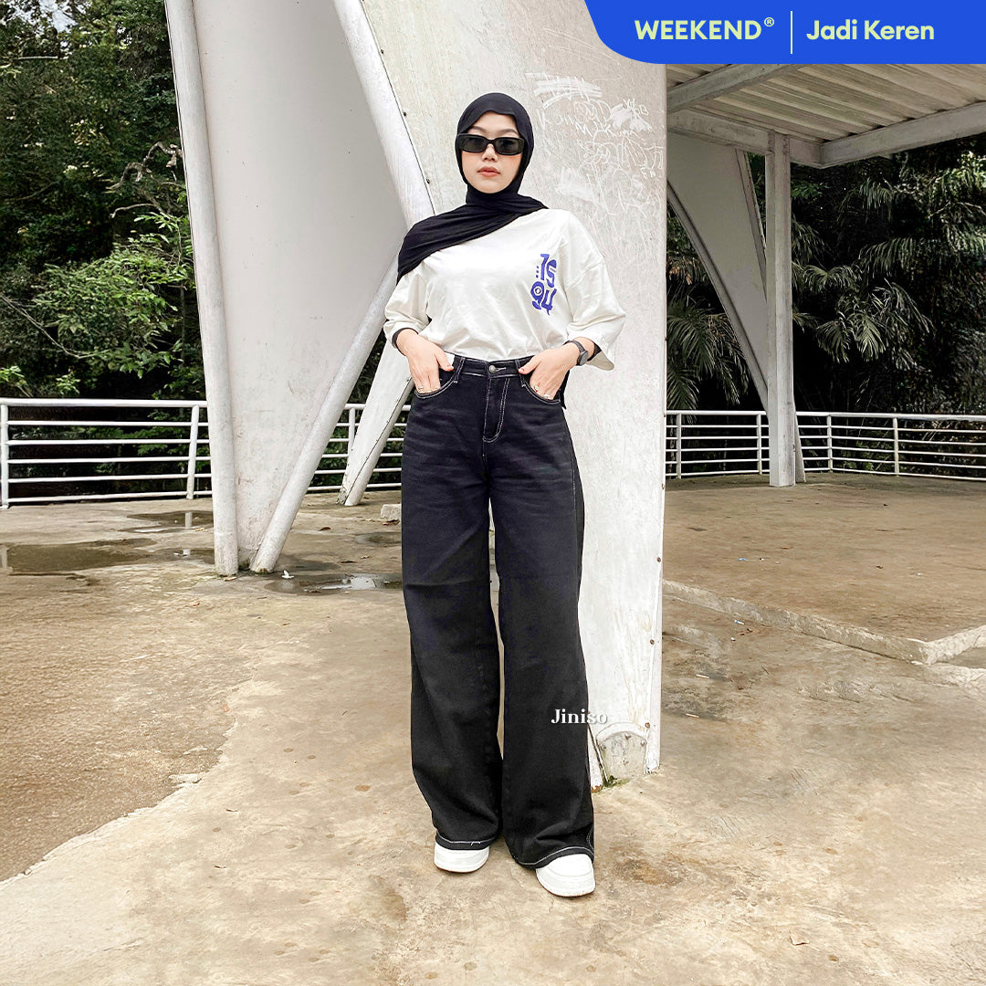 JINISO - Highwaist Oversize Baggy Loose Jeans 675 WEEKEND