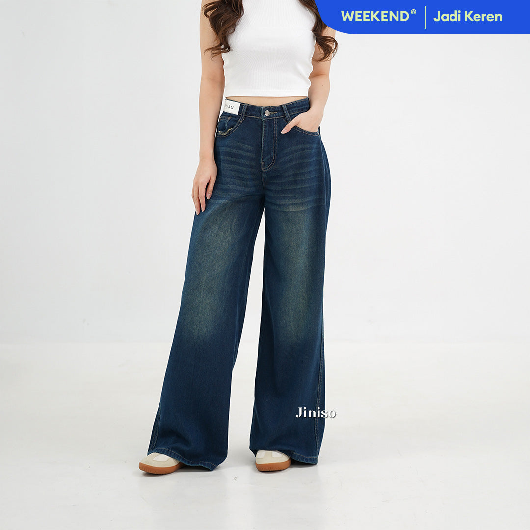 JINISO - Highwaist Oversize Baggy Loose Jeans 687 WEEKEND
