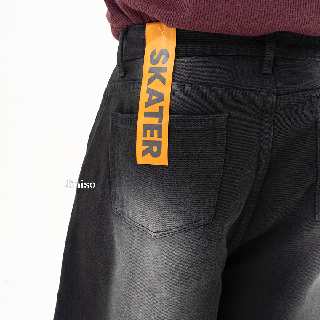 JINISO Jorts Baggy Short Jeans Pria 303