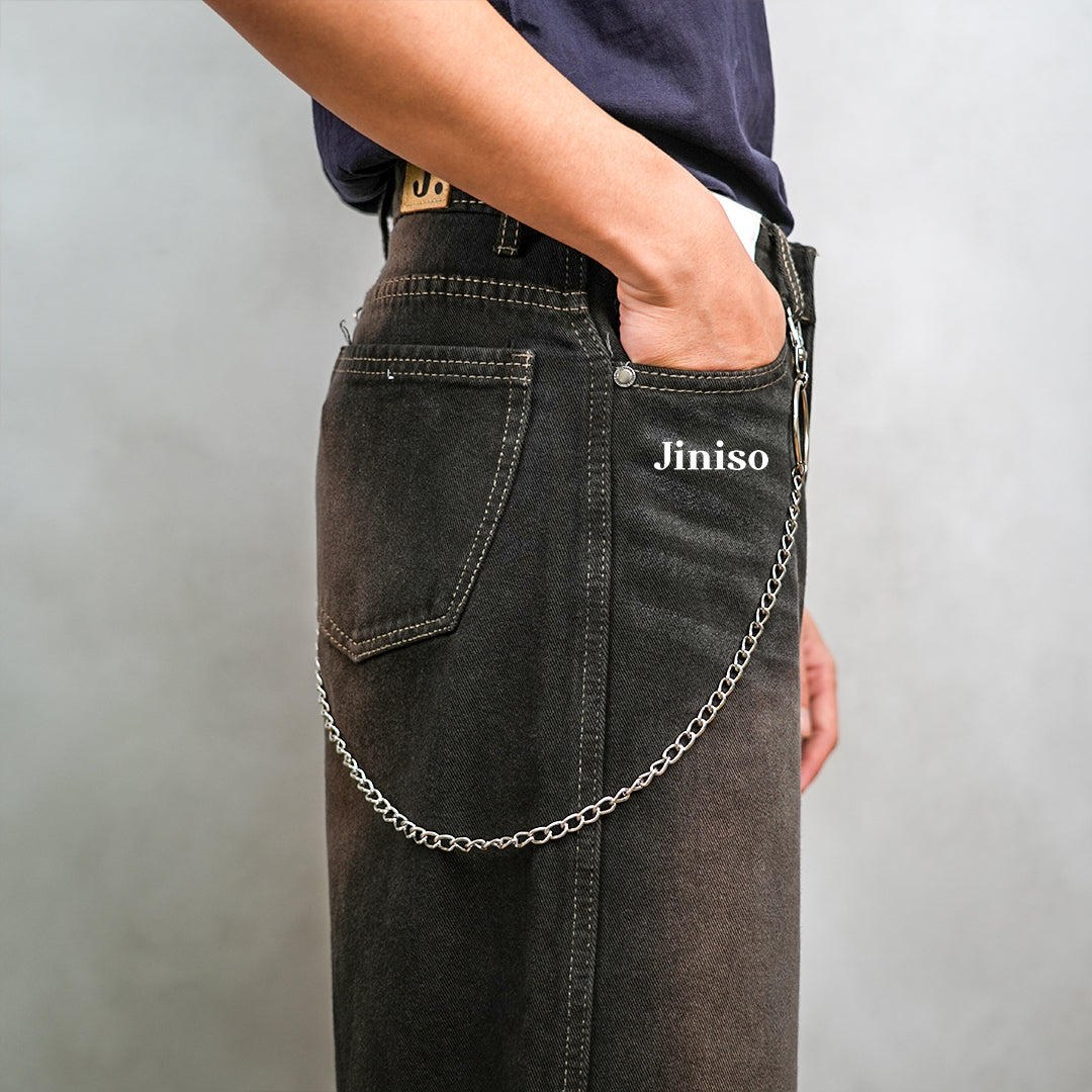 JINISO - Rantai Celana Jeans Chain Ring Belt Pria