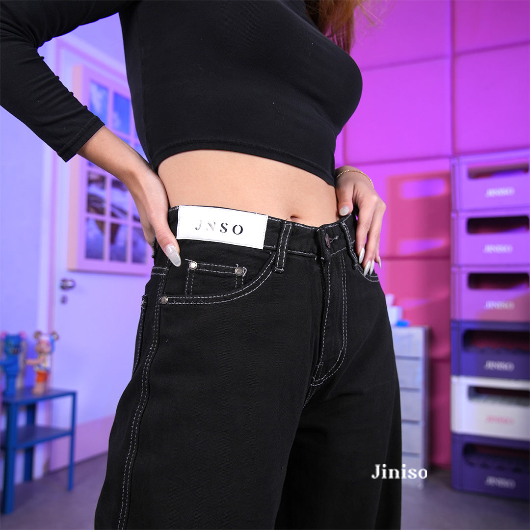 JINISO - Highwaist Oversize Baggy Loose Jeans 678 WEEKEND