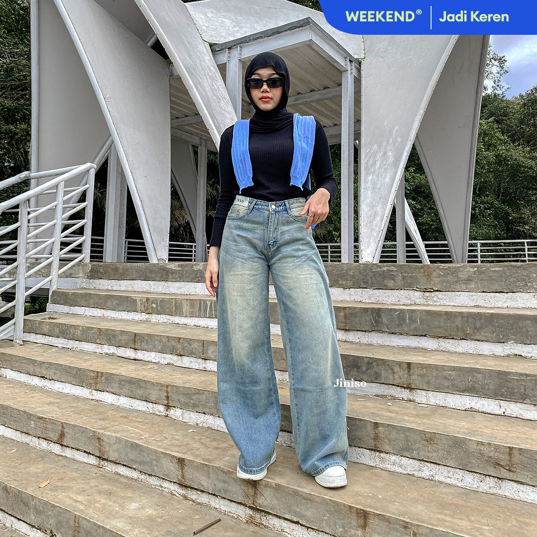 JINISO - Highwaist Oversize Baggy Loose Jeans 775 WEEKEND