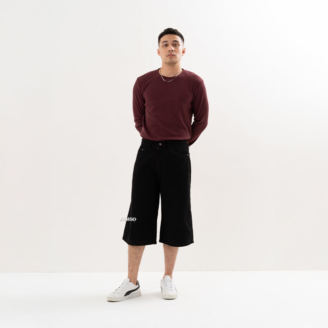 JINISO Jorts Baggy Short Jeans Pria 305
