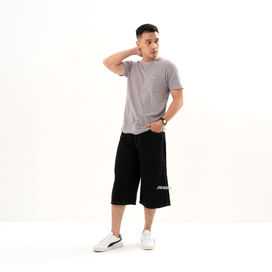 JINISO Jorts Baggy Short Jeans Pria 300