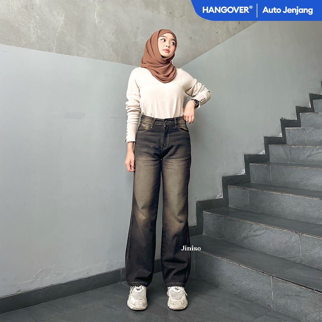 JINISO - Highwaist Loose Jeans 873 HANGOVER