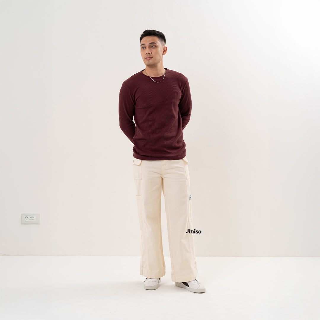 JINISO - Cargo Baggy Denim Jeans Pria 411