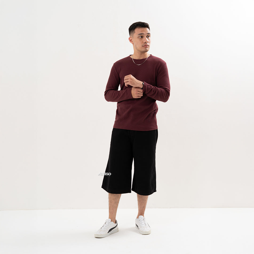 JINISO Jorts Baggy Short Jeans Pria 305
