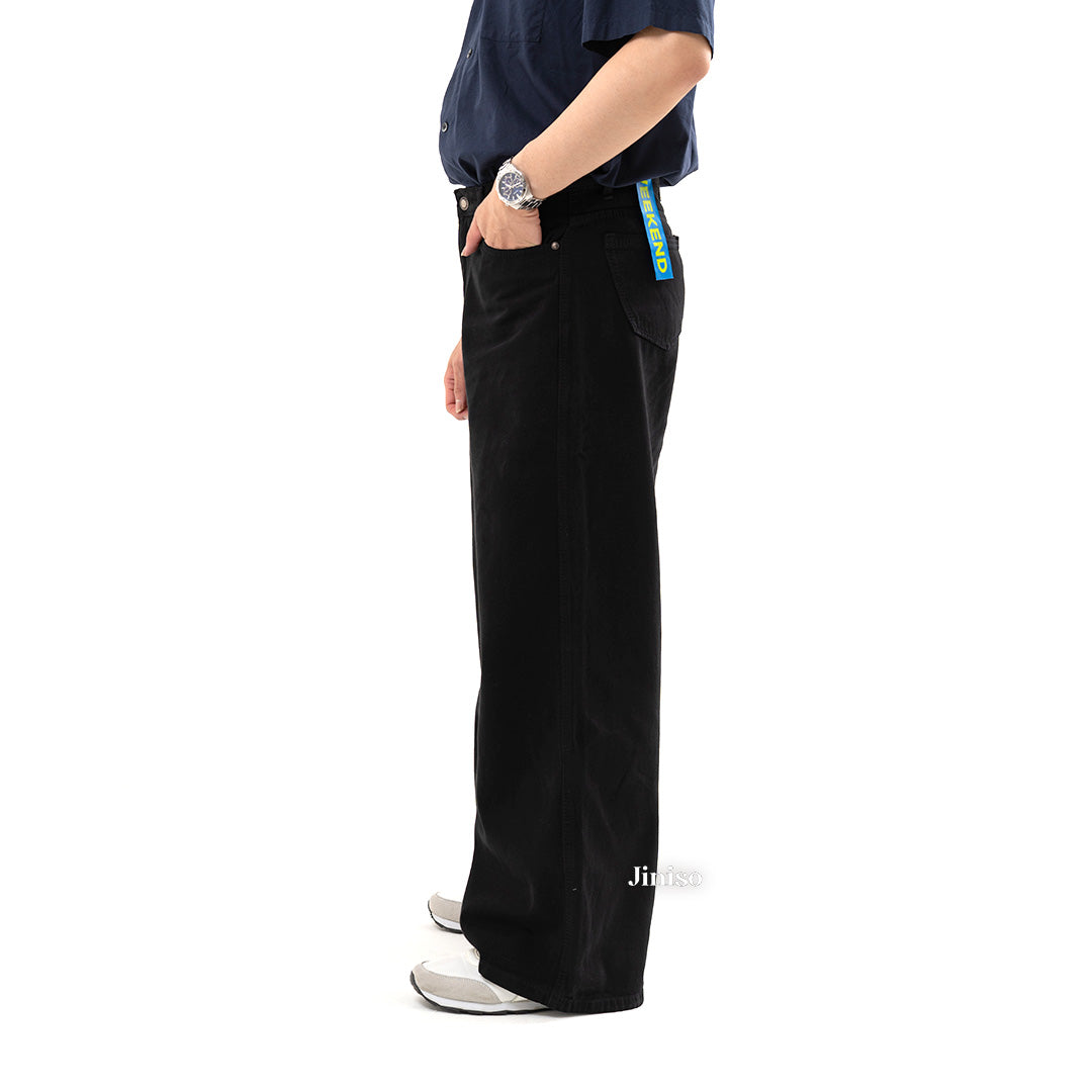 JINISO Oversize Baggy Loose Jeans Pria 676